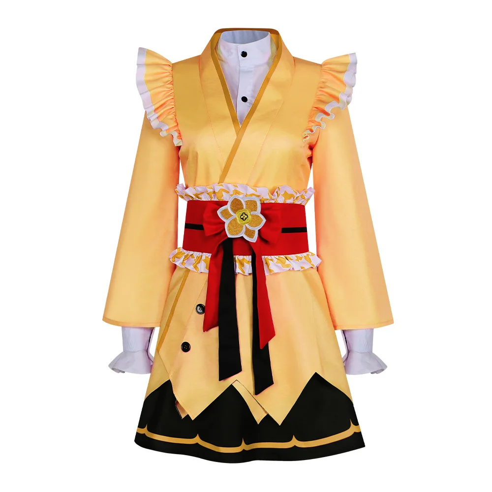 

Maou Cosplay Costume for Akagi Nana Akane Nana Kagami Hikari Performance Dance Outfit Perfect for Halloween Stage Shows Themed