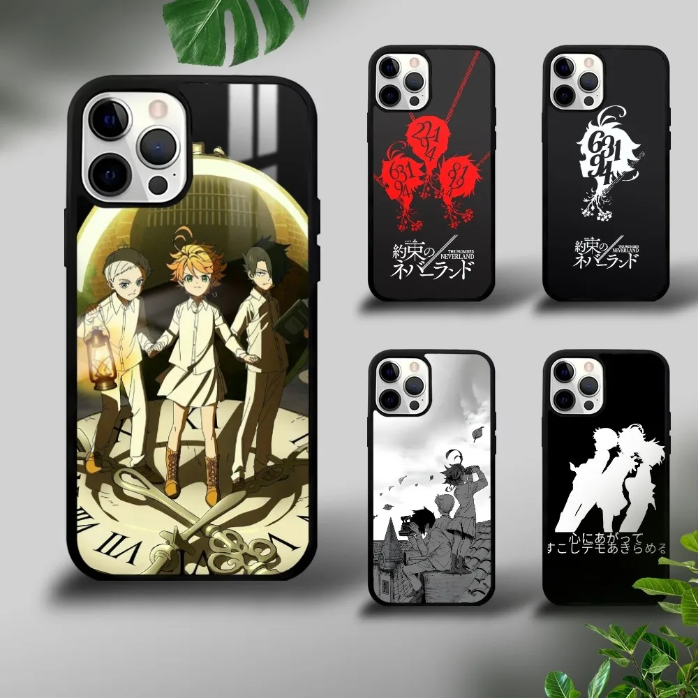 

The Promised Neverland Phone Case For iPhone 16 15 14 13 12 11 Pro Xs Max Mini Plus Celulares Hard Funda