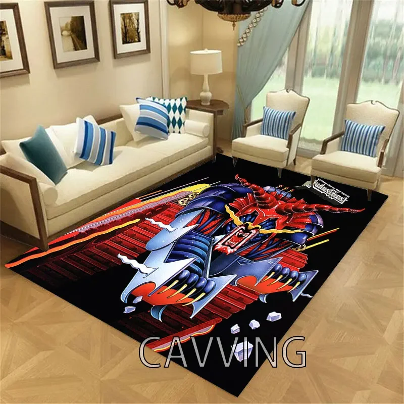 Judas Priest BAND 3D Printed  Carpets Soft Flannel Rugs Mat Rugs Anti-slip Large Rug Carpet Home Decoration