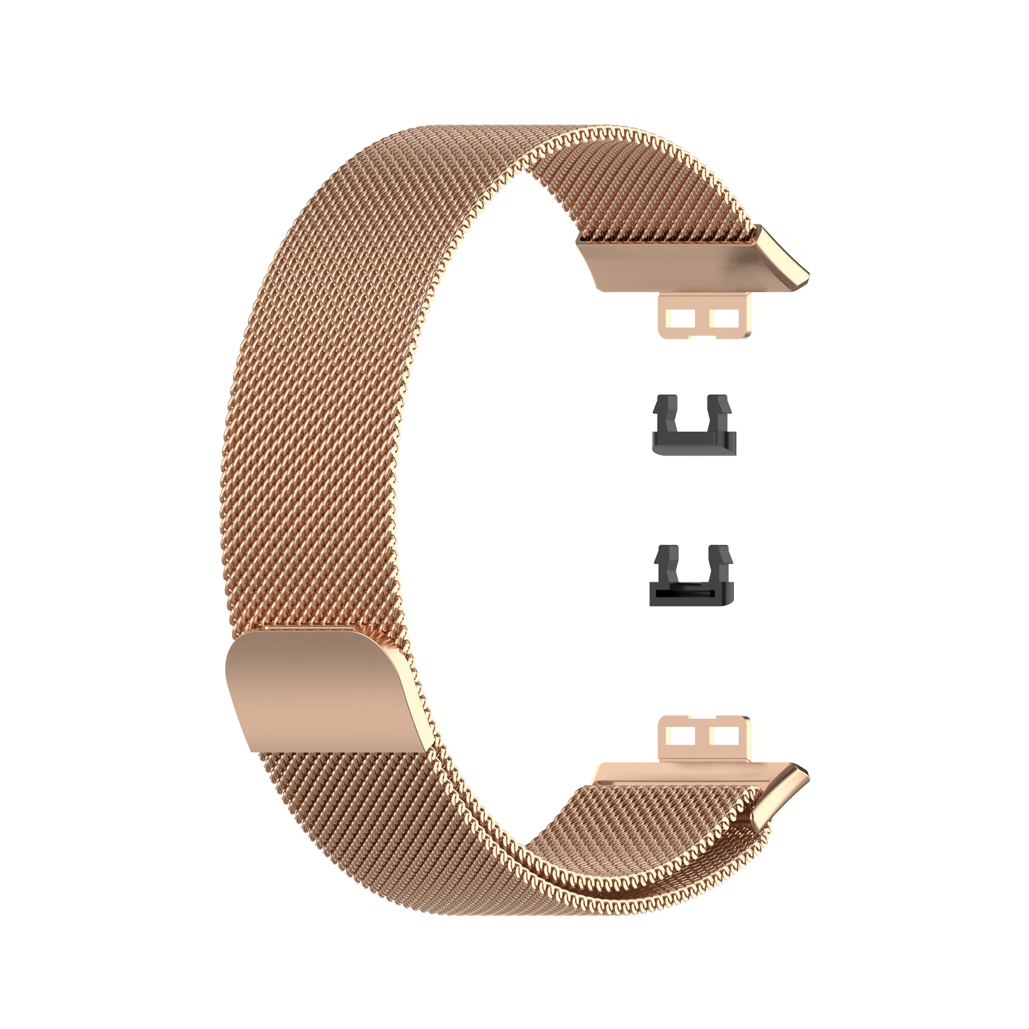 Per Huawei Watch Fit/Fit2/Fit3/Fit New-SE/Fit 2 3 Special Edition 2 pezzi Custodia + cinturino cinturino cinturino magnetico in acciaio inossidabile ad anello milanese