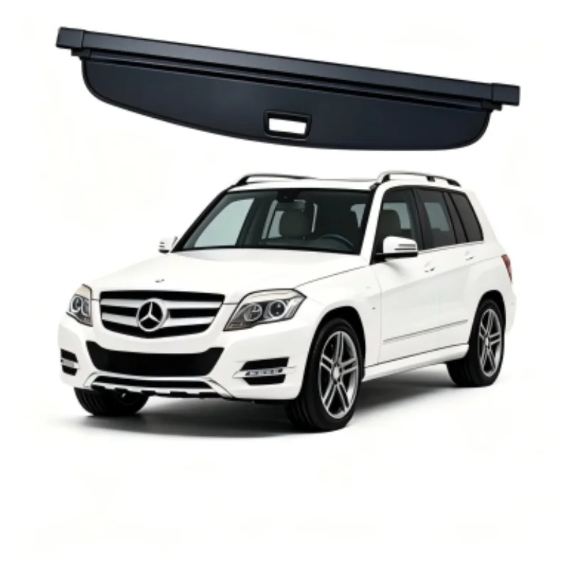 

Cargo Cover Trunk Privacy Shade Rear Security Partition Anti-Theft Shield Organizer for Mercedes-Benz GLK-Class 2010-2015