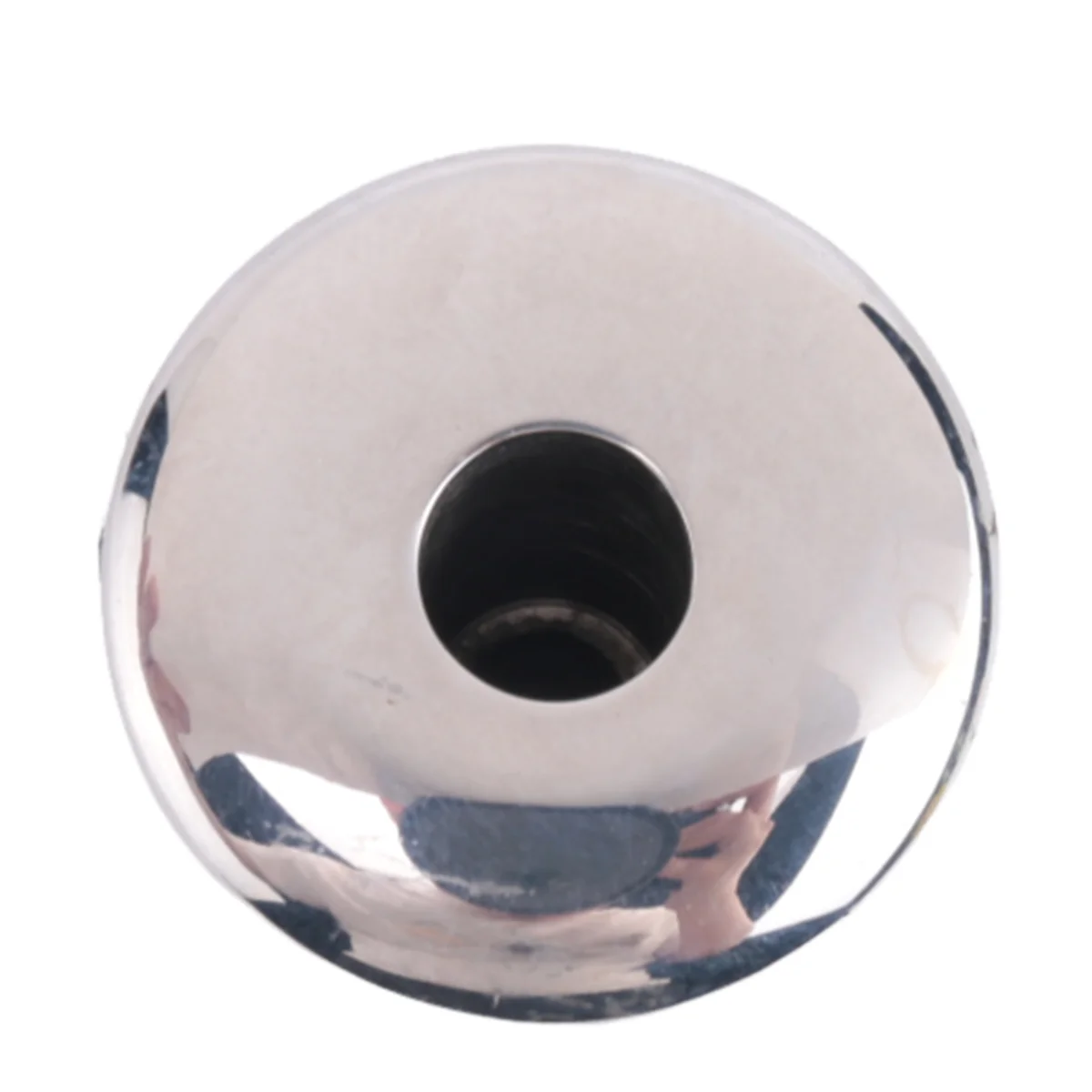 Conector marino caliente, lengüeta para manguera, tubo de drenaje de acero inoxidable a través del casco, conector de drenaje plateado 316 para barco yate 3/8