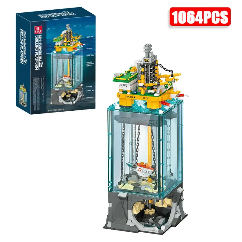 1064-pieces-blocs-de-construction-creatifs-plateforme-de-forage-semi-submersible-scene-d'extraction-offshore-briques-jouets-cadeau-pour-adultes