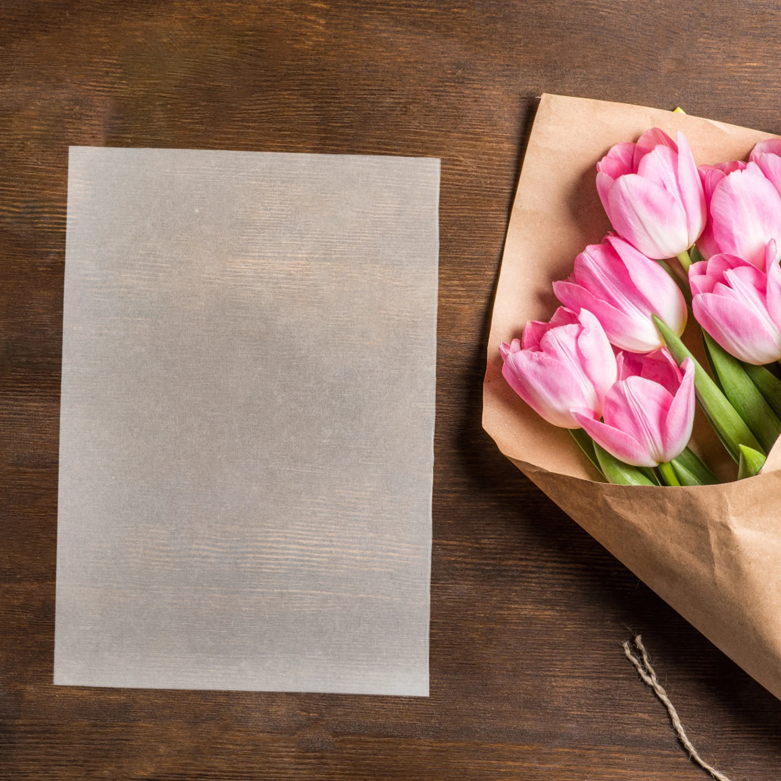 

100Pcs A4 Tissue Paper Wrapping Sheets Durable Soft Craft Packaging Festival Present Wrapper Exquisite Liner Wrapping Paper