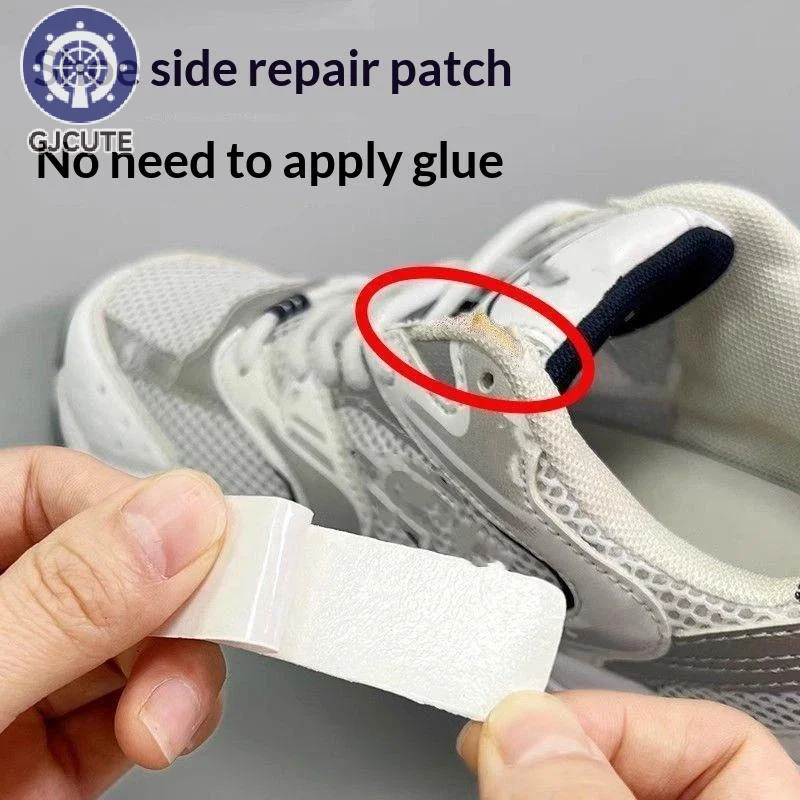 6Pcs Shoe Repair Patches For Heel And Inner Lining Wear Self-Adhesive Repair Stickers For Sneakers Shoes