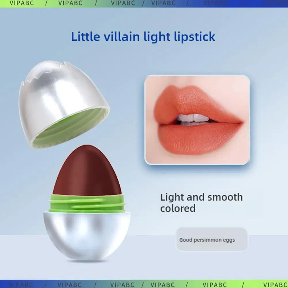 Cheese Egg Warm Color Lip Balm Lipstick Long Lasting Hygienic Moisturizing Lips Plumper Nourish Makeup Lip Care Cosmetics