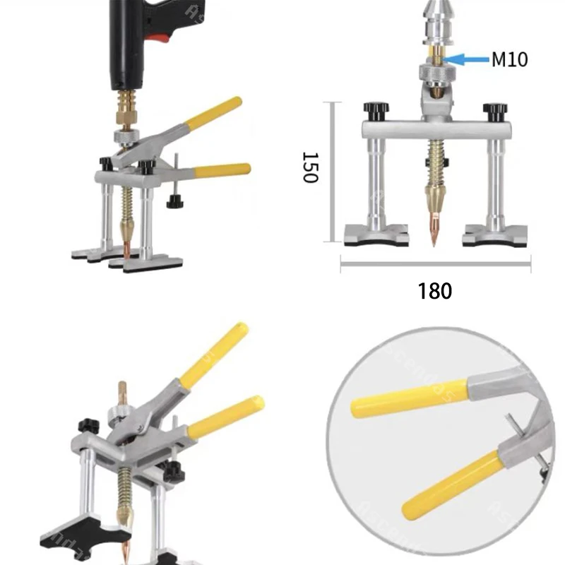 Auto sheet metal dent quick puller Spot welding puller Body finishing tool Small leveling rod lifter