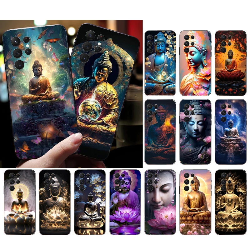 Buddha Phone Case For Samsung S24 S23 S22 S21 S20 Ultra S20 S22 S21 S10E S20 FE S24 Plus