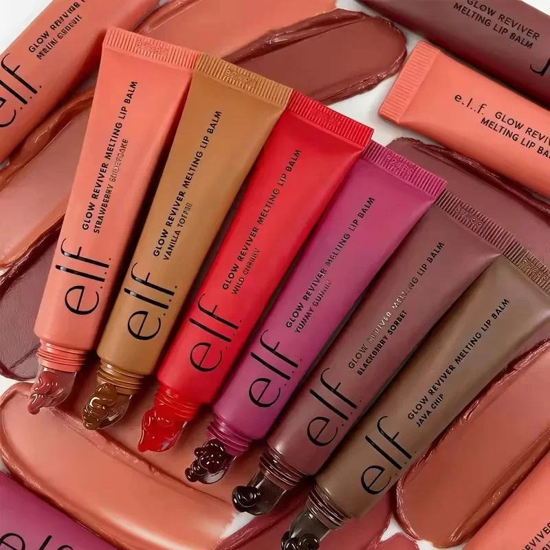 엘프 6색 립밤 가벼운 보습 영양 립글로스 입술 라인 개선 건조함 완화 자연스럽게 풍성한 입술 만들기