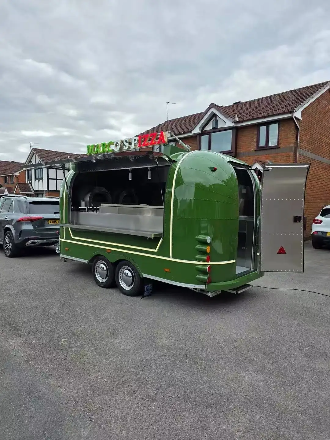 

Imbisswagen Foodtruck Trailer Food Car Hotdog Coffee Pizza Truck Mobile Kitchen Catering Food Trailers Fully Equipped