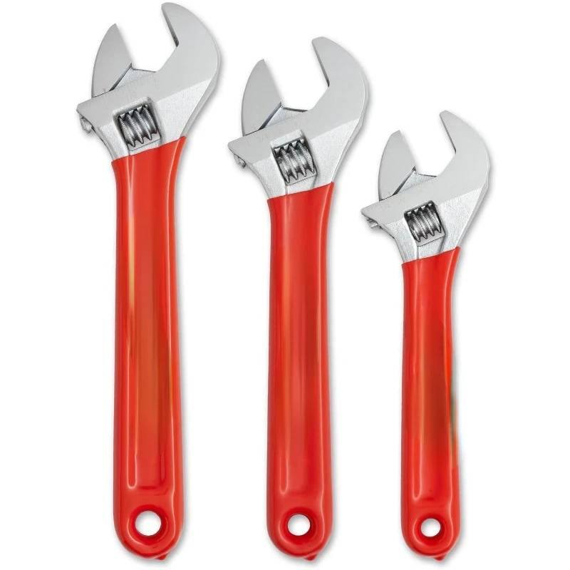 3 Piece Adjustable Cushion Grip Wrench Set 6