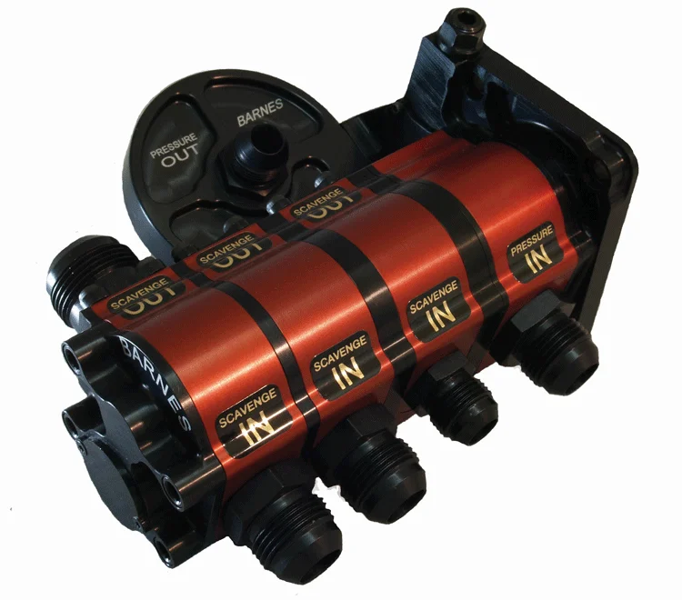 

Dry Sump Customized Racing Parts Universal Billet Aluminum 4 5 Stage Single Dry Sump Oil Pump