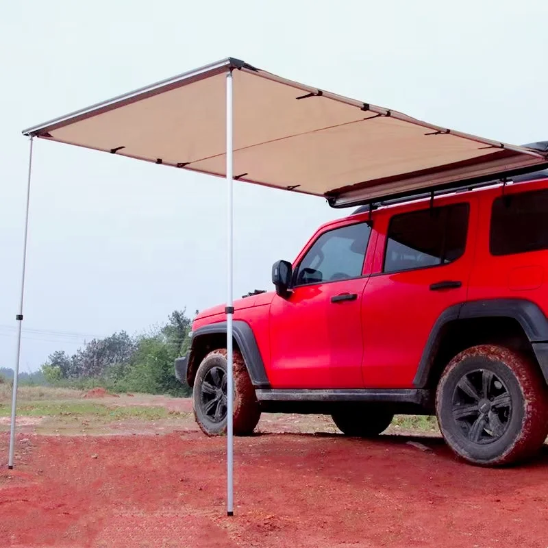 

Modification 4WD Camping Portable Car Awning Waterproof Car Side Tent Shade Adjustable Car Side Awning for Outdoor