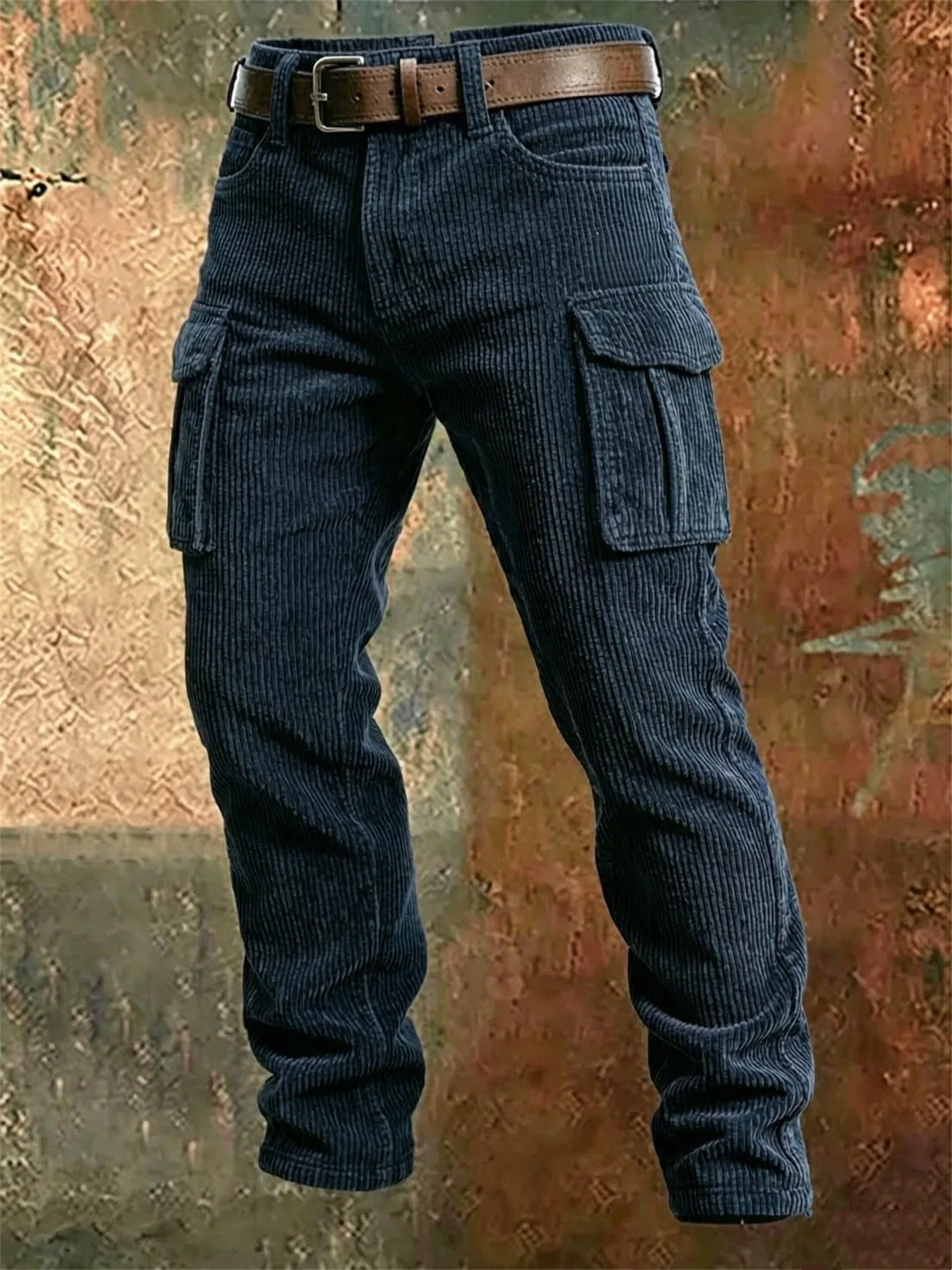Celana Cargo Lurus Stylish Mus - Men'S Fashion Pants 2025 ulasan dan harga