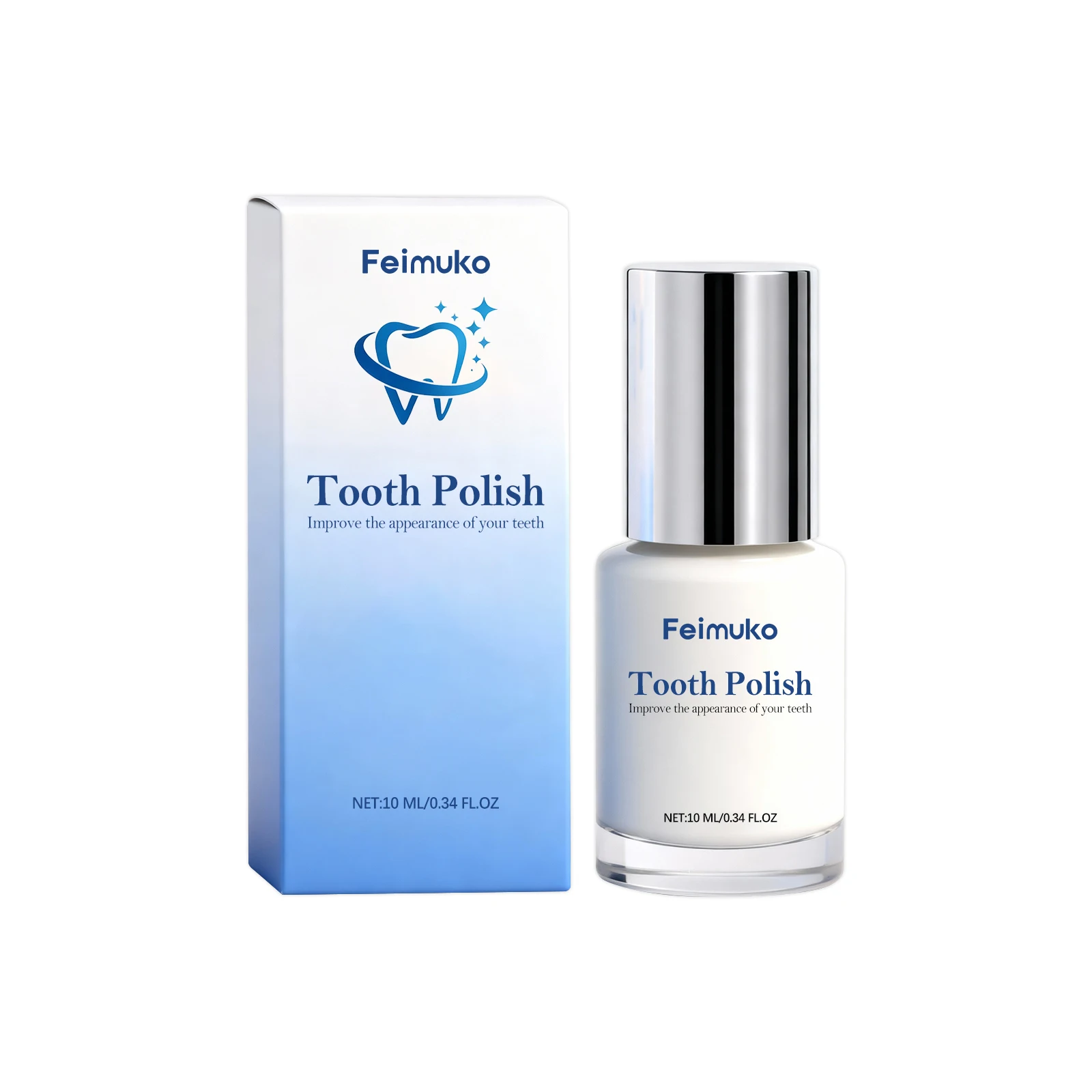 Teeth Whitening Paint Kit Dental Bleaching Cleaning Stain Remove Tartar Plaque Restoring Tooth Color Mild Tooth Polish Uptight