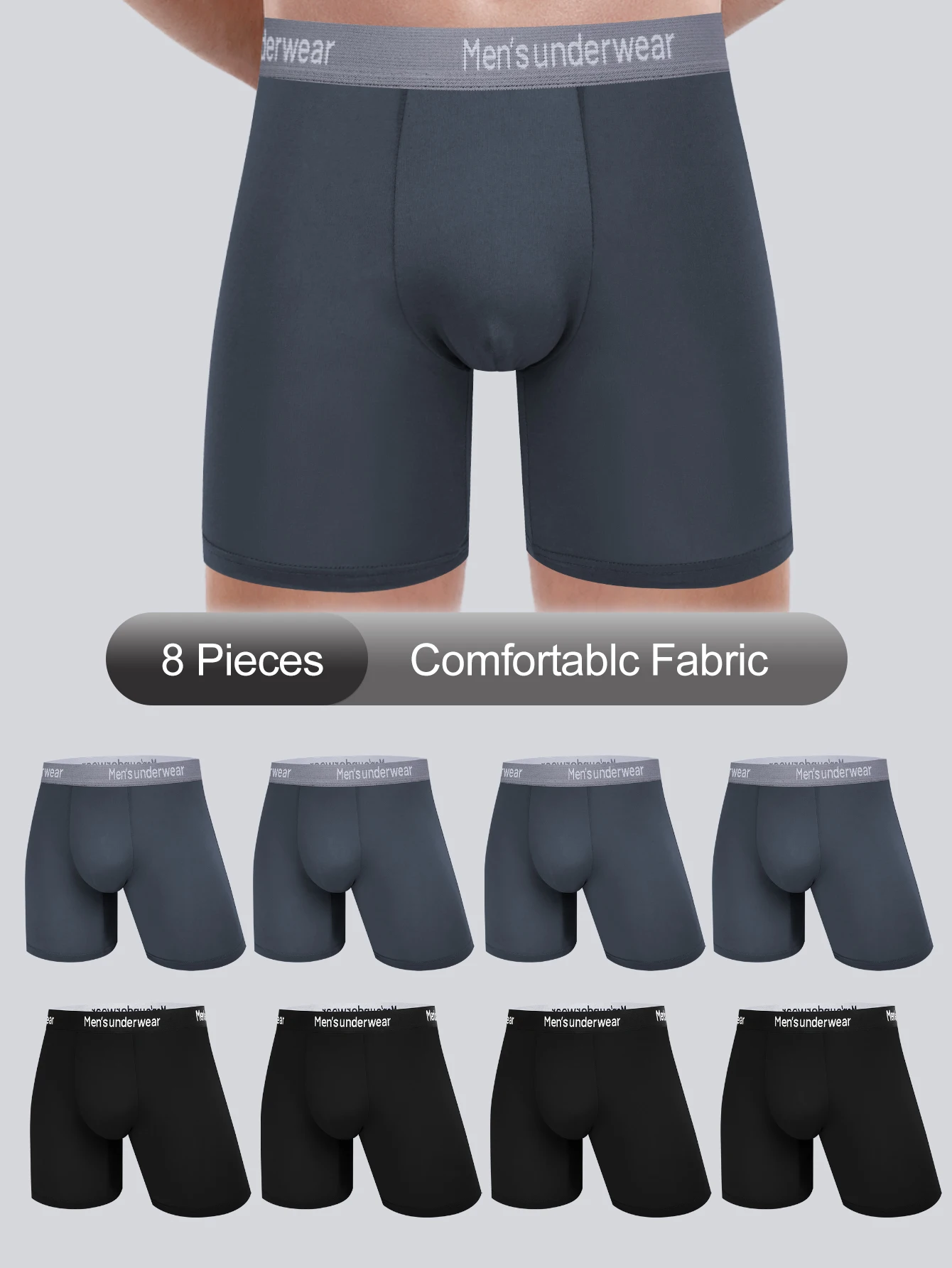 

Classic man Boxer Briefs Alphabet belt Great elasticity Boxershorts Trunks Casual Loungewear Fabric For Daily Wear Comfortable