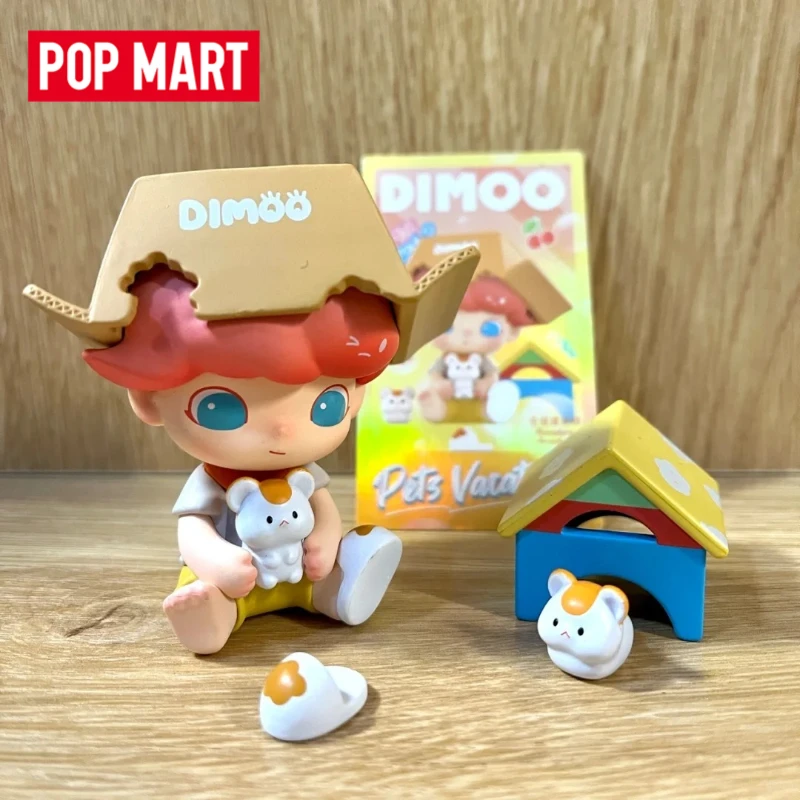 البوب مارت ديمو الحيوانات الأليفة عطلة سلسلة صندوق أعمى مفاجأة صندوق الغموض لطيف أنيمي عمل الشكل الحلي التماثيل Kawaii الاطفال هدية #5