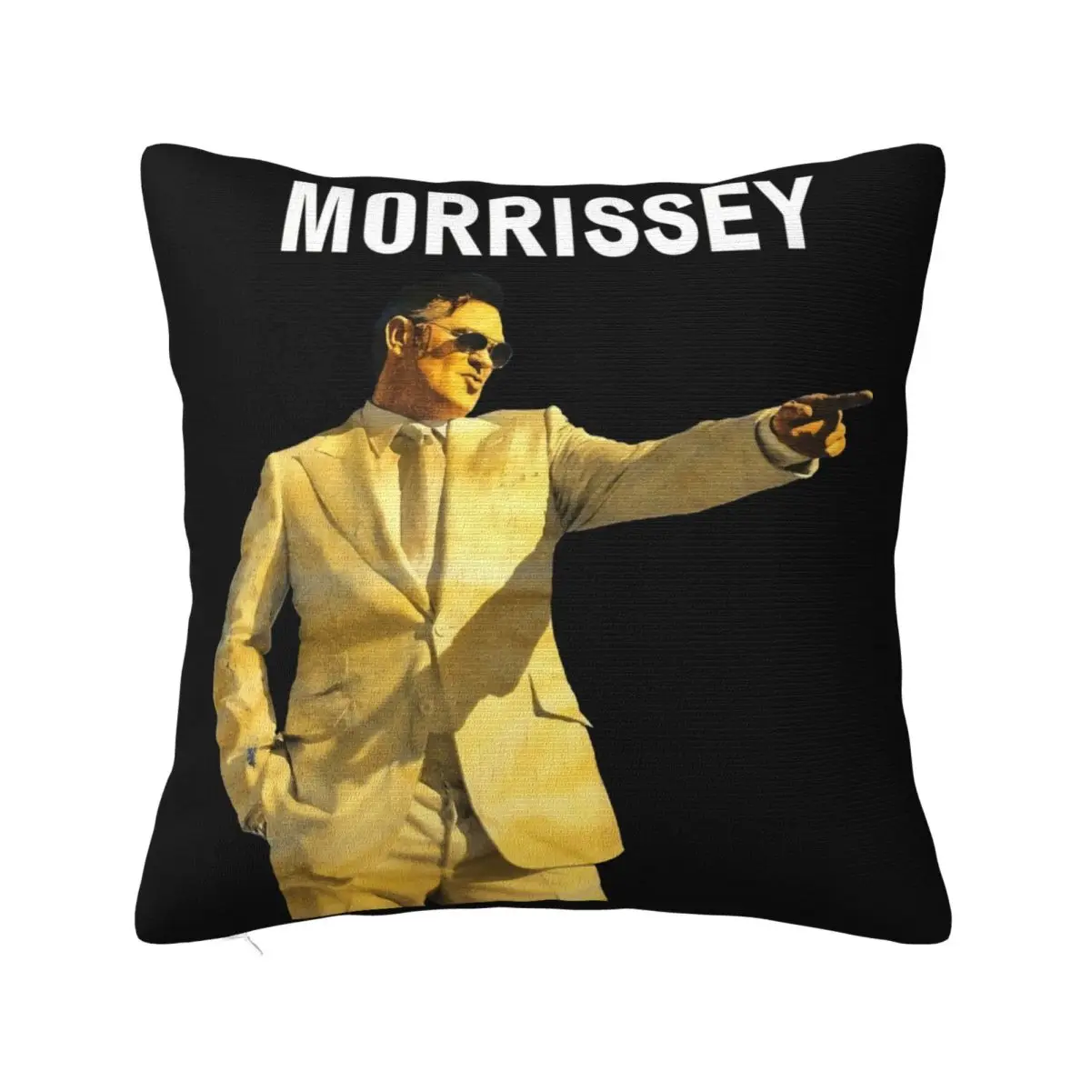 Morrissey Graphic Sz L Natural Kawaii Brand Style Splicing Tops Harajuku Sale Hot Sale Adult Discount Pillow Case