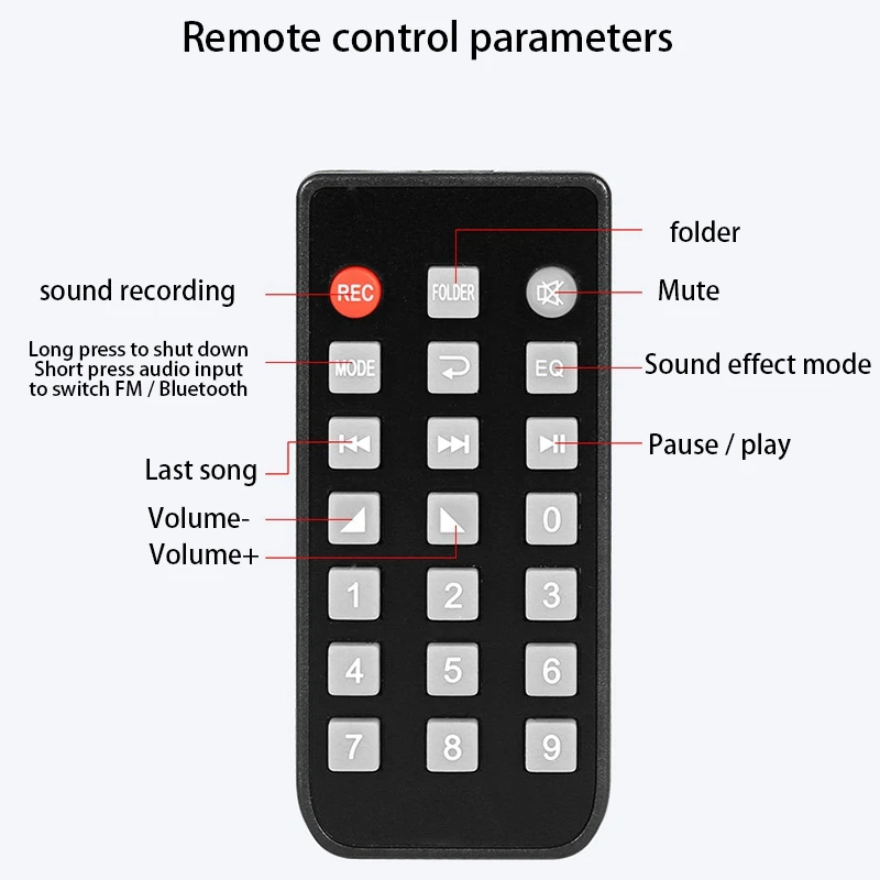 TDM157 MP3 Player Decoder Board High Quality Digital Audio Player USB SD BT Music Player Module