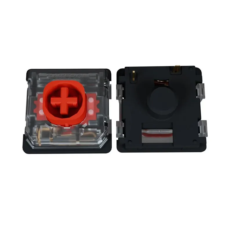 GATERON KS-33 Low Profile 2.0 Silent Red Keyboard Switch 3 Pin RGB Customized DIY Hot Swap Mechanical Keyboard Gaming Office - Image 2