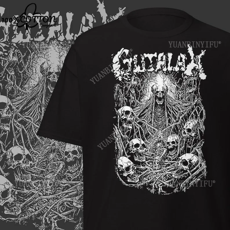 

Футболка Goregrind Old School Death Metal Merch, винтажная одежда с металлической лентой, хлопковые винтажные футболки с круглым вырезом и коротким рукавом