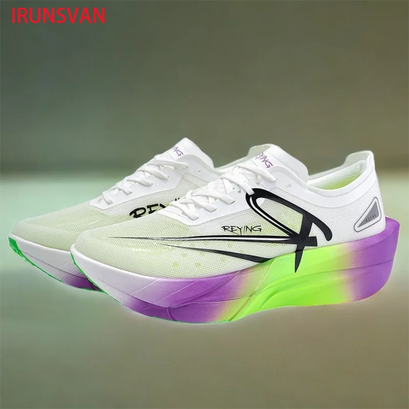 

2025 LightWeight Breathable Outdoor Women's Tennis Shoes Professional Marathon Full Palm Carbon Plate Men's Sports ShoesIRUNSVAN