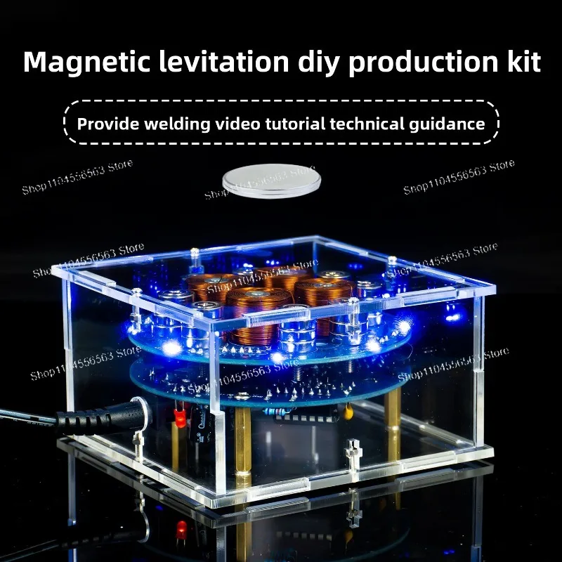 

Набор «сделай сам» для нажатия на магнитной левитации, специально для практики пайки студентов, компоненты схемы забавной техники