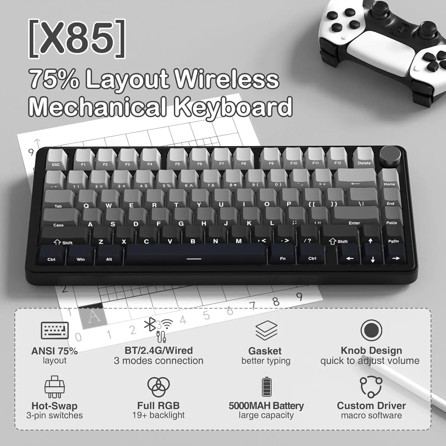 Attack Shark X85 Wi… - image