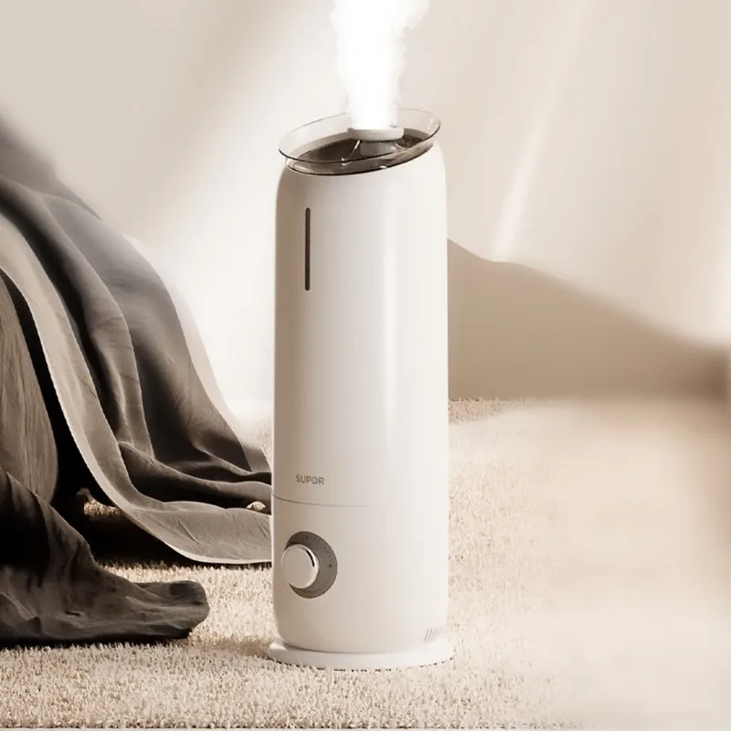 SUPOR Humidifier, Bedroom Quiet Floor Standing Type, Large Capacity, High Mist Output, Antibacterial, Air Purifying, Humidifying