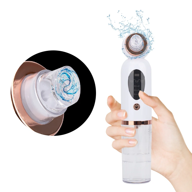 

Electric Vacuum Blackhead Remover Small Bubble Acne Pore Cleanser Facial Water Circulation Deep Cleansing Beauty Skin Care Tools