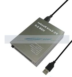 Machine Tool Industry PCMCIA Card Reader USB2.0 to PCMCIA Flash Card ATA Direct Reading 68 Pinhole PC Card