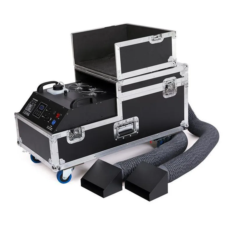 2500W wedding concert party stage effect double tube low fog water mist machine