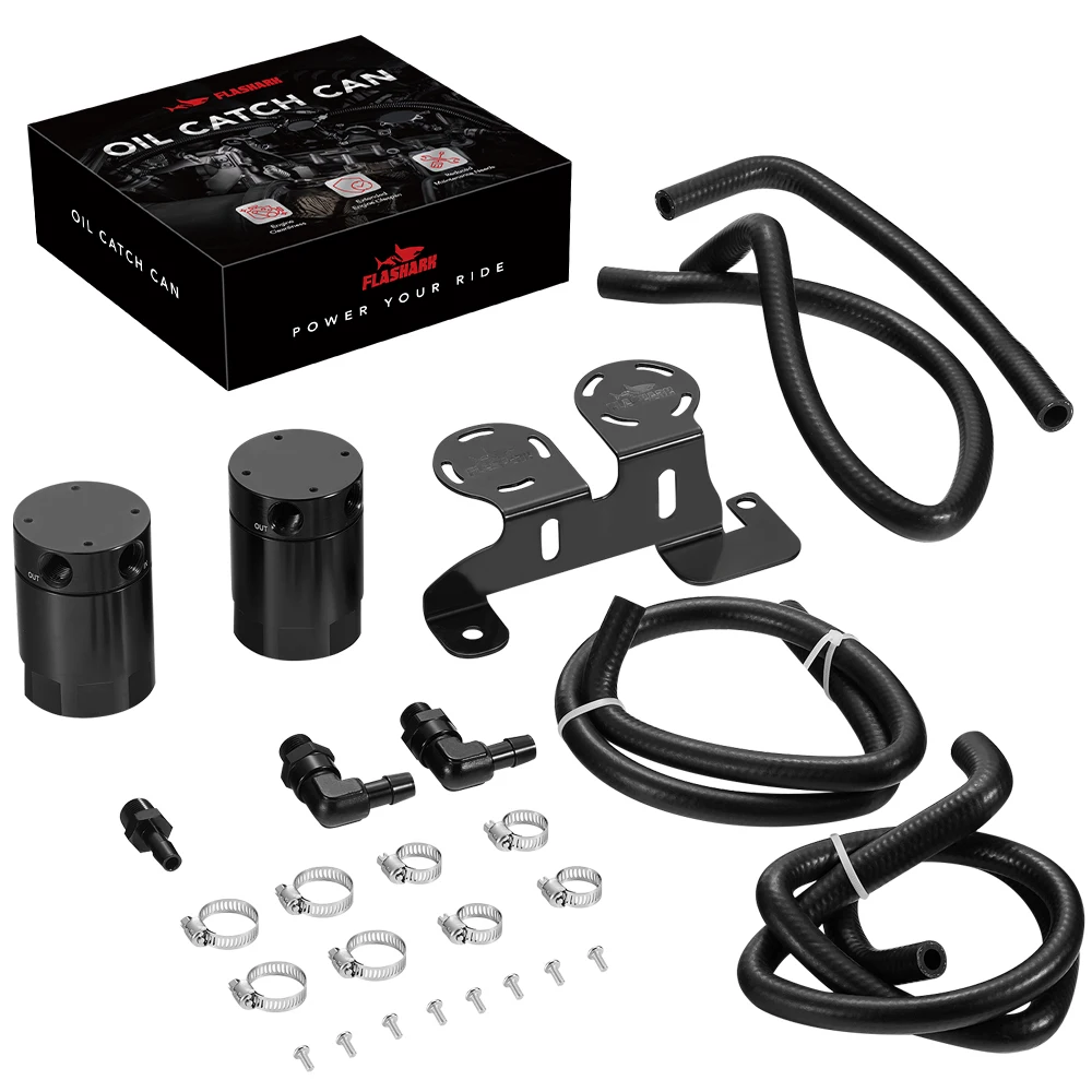 

Aluminum Oil Catch Can Tank Kit fit for Infiniti G37 2007-2013