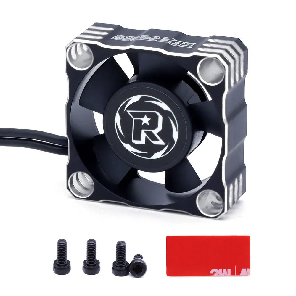 SURPASS Rocket-Rc Metal Cooling Fan 30mm 35mm 40mm Aluminum Cool Fan Heat Sink Fan Cover for RC Car 540/550 Brushless Motor