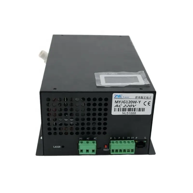 

MYJG 60W 80W 100W 150W Laser Power Supply With LCD Display Integrated Co2 Laser Tube Essential Parts for Laser Cutting Machine