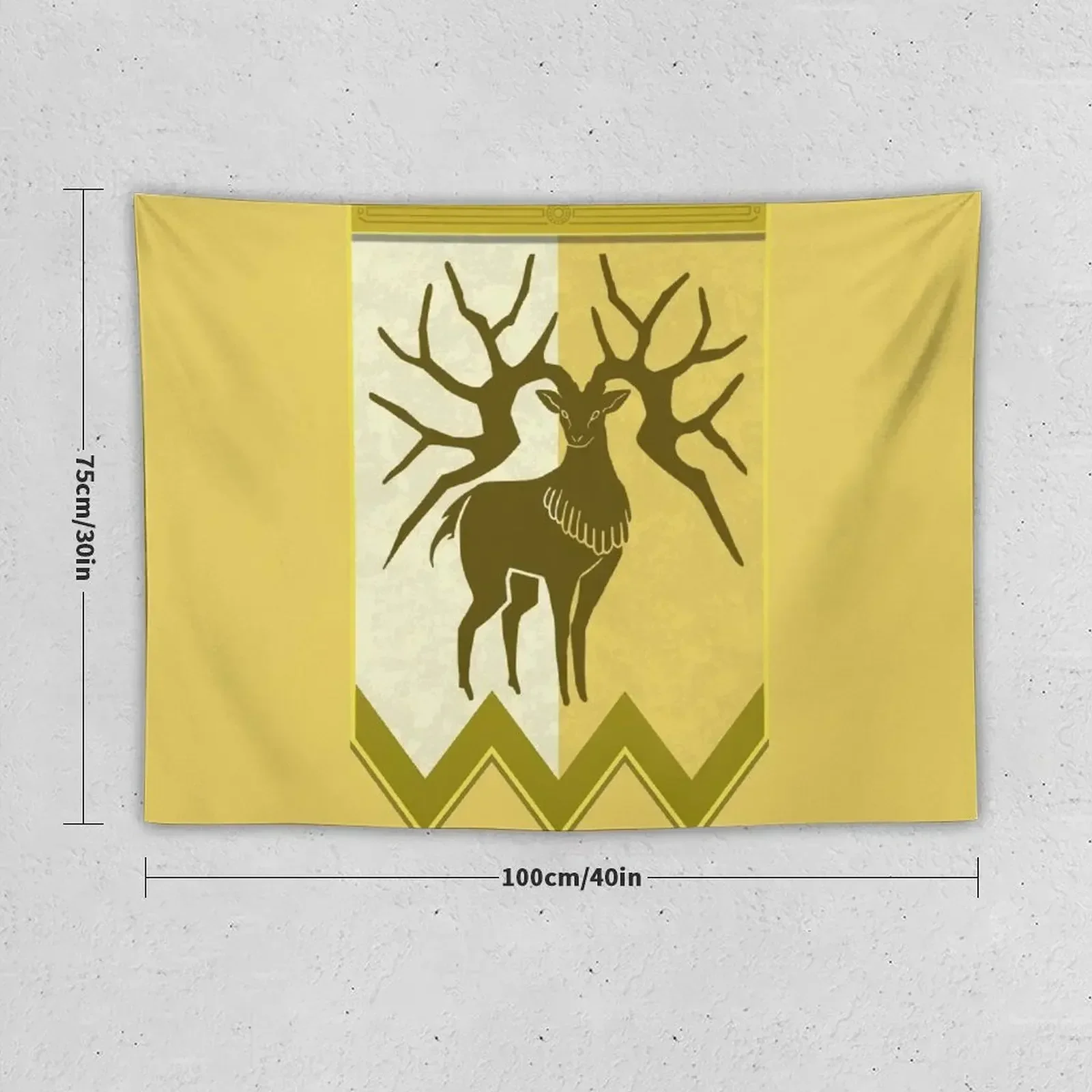 Fire Emblem 3 Houses: Golden Deer Banner Tapestry Aesthetic Room Decoration Custom Tapestry