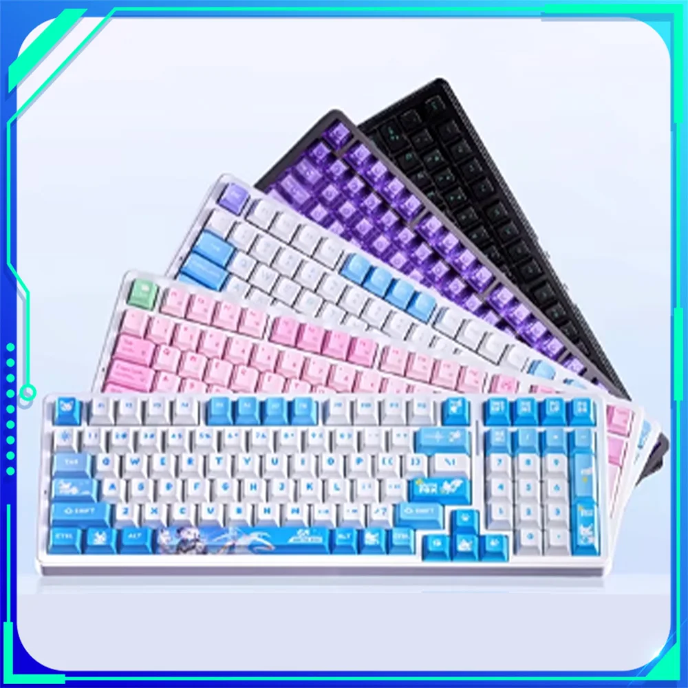 

ATK A98 PRO Mechanical Keyboard Bluetooth Wireless 3mode Hot Swap A98PRO Gaming Keyboard Ergonomics Esports Custom Office Gift