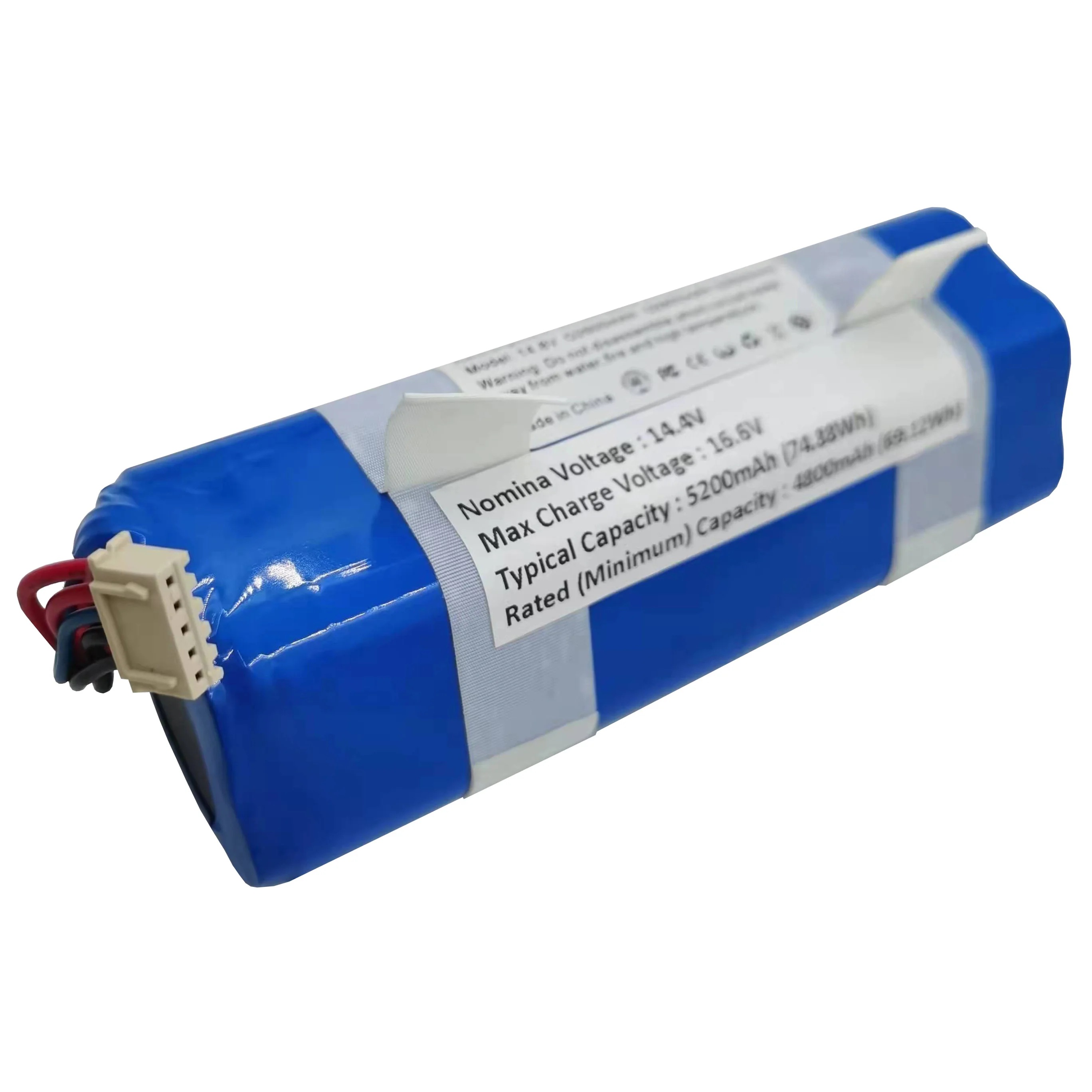 14.4V 14.8V 5200Mah 18650 Li-Ion Oplaadbare Batterij Pack Voor Ecovacs Robot Vacuüm Max DX65 Hero DX96 Power DX93 Deebot 950 Nieuwe