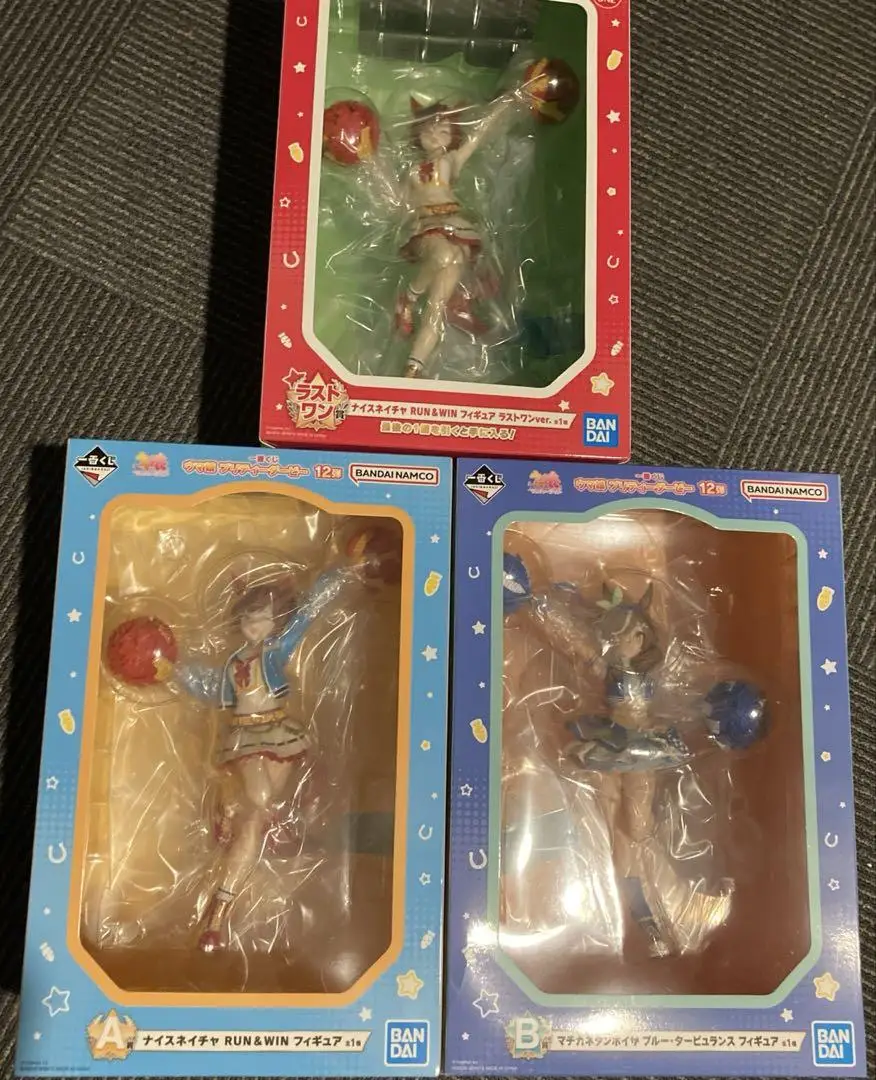 

In stock Bandai Ichiban Lottery Uma Musume Pretty Derby 12th Nice Nature RUN&WIN Matikanetannhauser Cheerleaders Figure Model