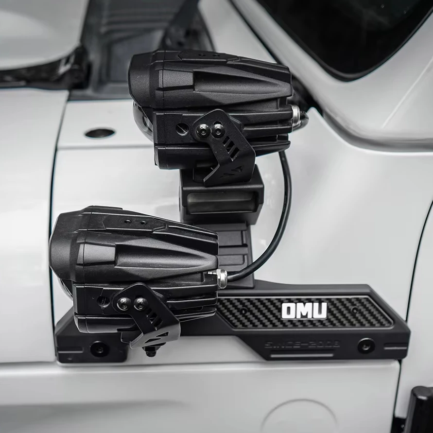 

OMU Genesis Series Dual Light Mount For Jeep Wrangler JL JT A-Pillar Light System Mount Kits