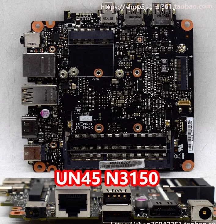 Used For ASUS UN45 UN45H N3000 N3150 N3160 N3700 Mini Small host main board