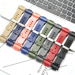 GA-150 Replacement Strap For Casio GA150 GA200 GA201 GA300 GA-310 Mens Watch Band 16mm Resin Watch Accessories