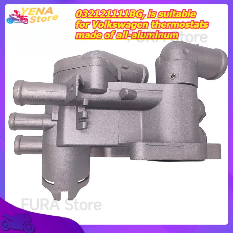 

Engine cooling temperature regulator housing assembly, 032121111BG, is suitable for Volkswagen thermostats made of all-aluminum