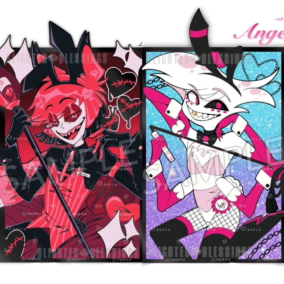 

Anime Hazbin Hotel Alastor Acrylic Figure Stand Keychain Desktop Sign Ornament Backpack Pendant In Stock