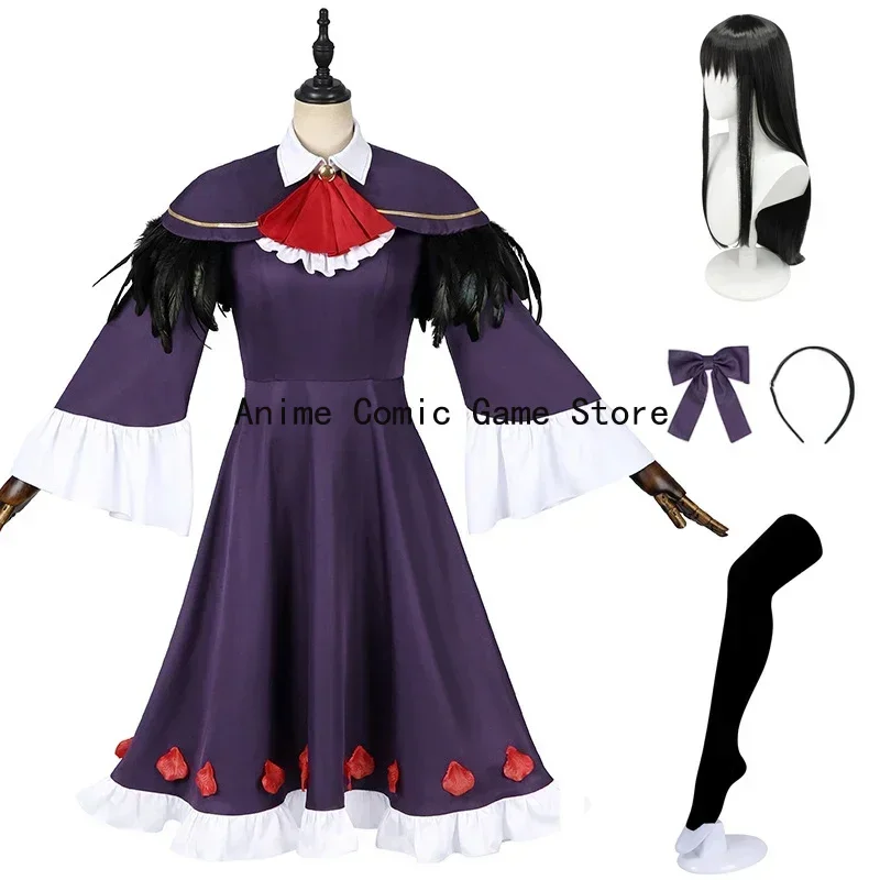 XS-2XL Akemi Homura Cosplay Anime Puella Magi Madoka Magica Walpurgisnacht Rising Cosplay Halloween Party Outfits