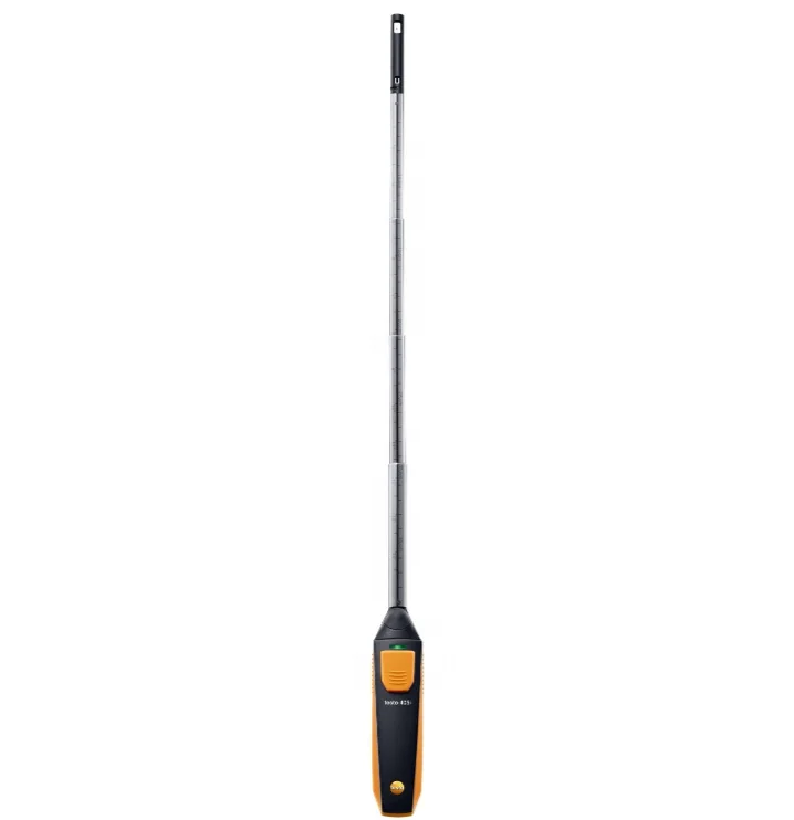 

NEW Intelligent wireless mini hot wire anemometer testo 405i Telescopic probe rod Operate through Smart APP