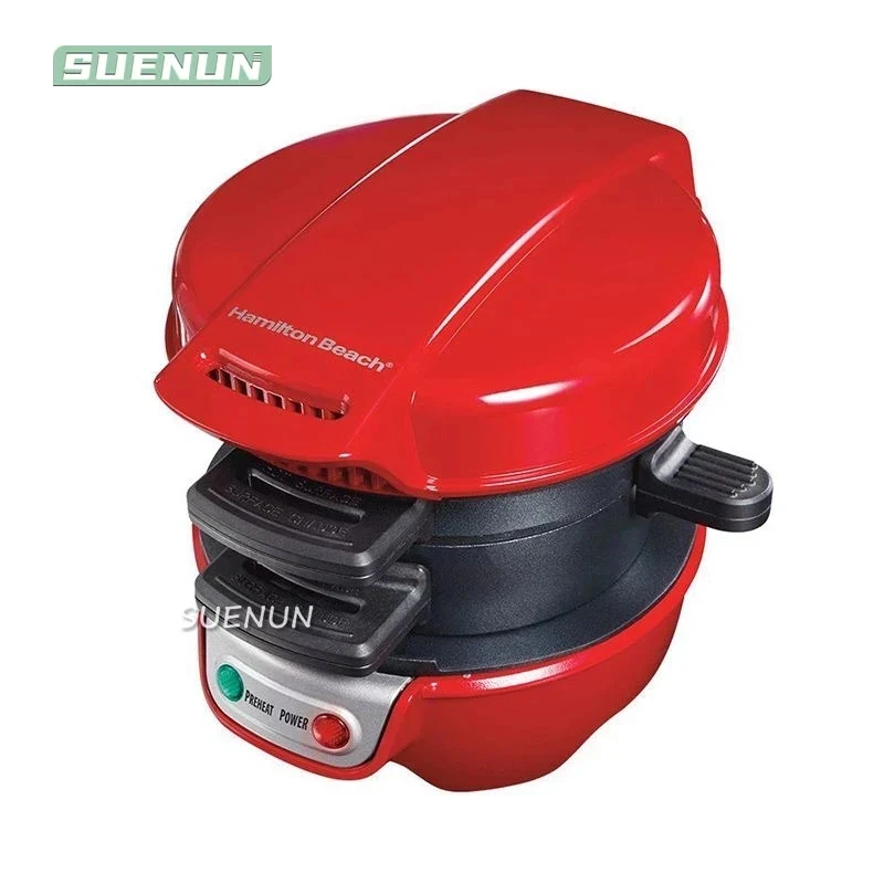 Electric Hamburger Machine Household Double-sided Heated Sandwich Breakfast Machine Pancake Machine Hamburger Machine