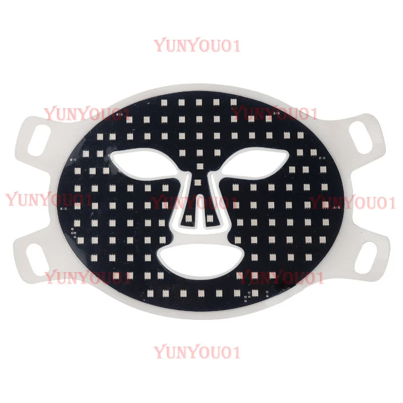 Silicone Mask Instrument Spectrometer Photon Skin Rejuvenation Instrument Waterproof Color Light Mask Red Light Instrument
