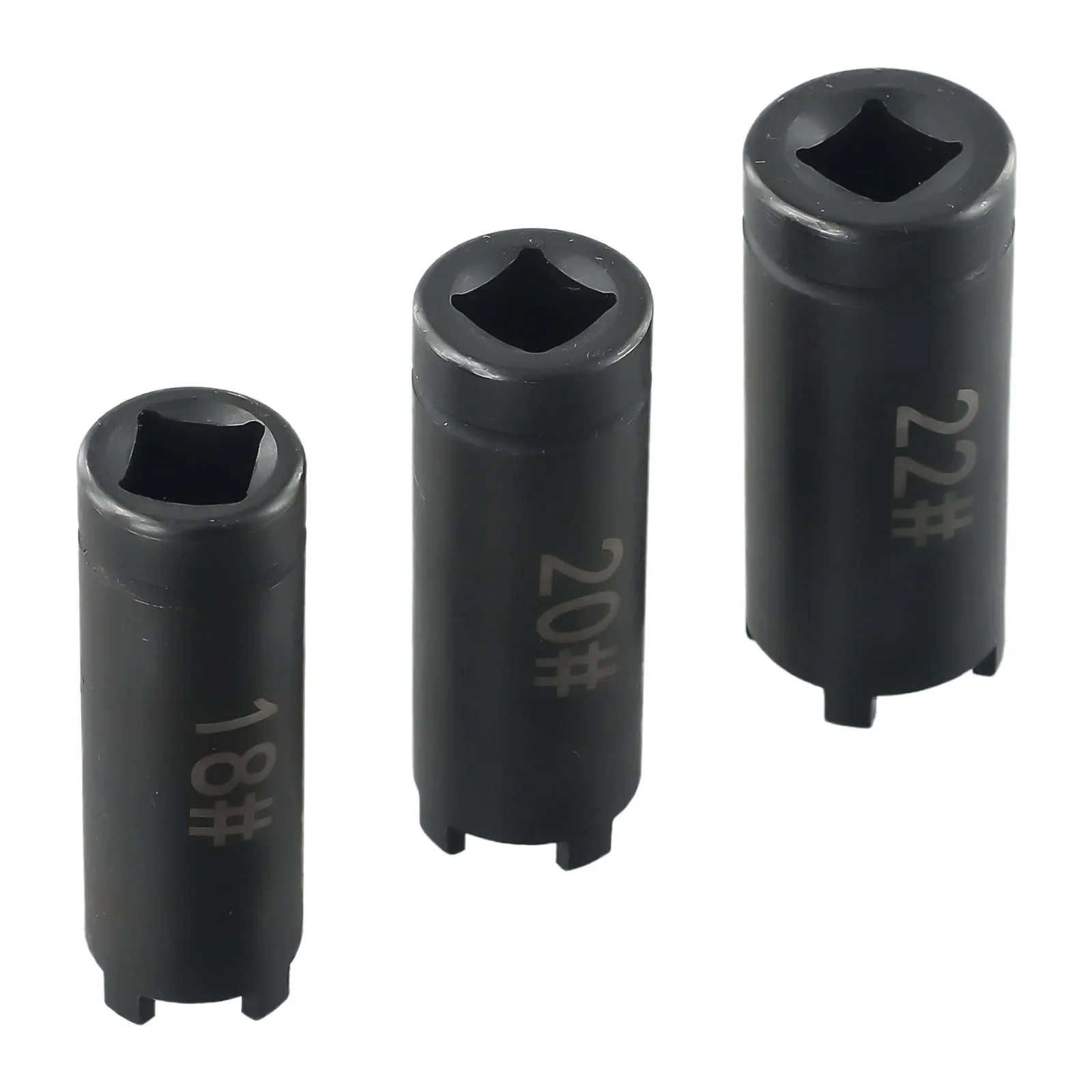 

Hand Tools Removal Tool Nut Removal Four-claw Socket 18mm/20mm/22mm 3Pcs Motorbike Nut Socket Wrench Brand New