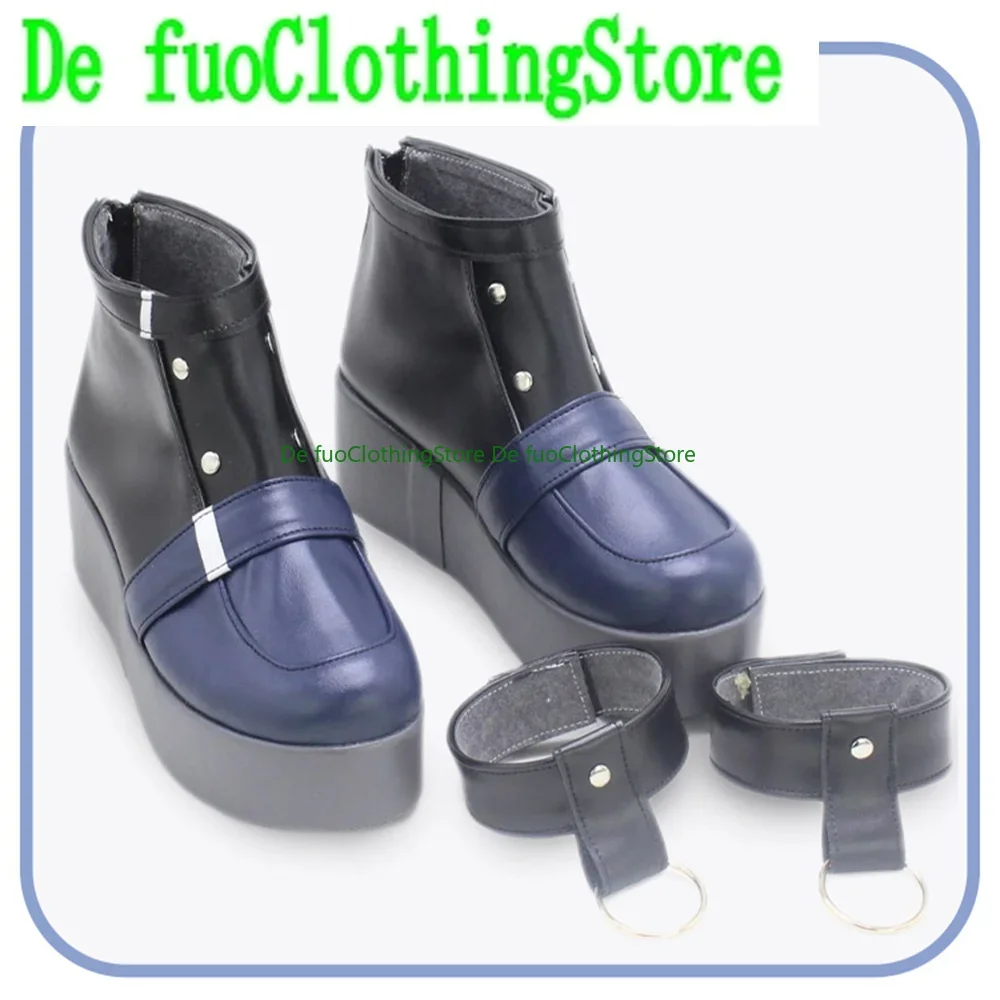 

DefuoClothingBlue Archive Amau Ako Обувь для косплея Сапоги Игра Аниме Хэллоуин Рождественская обувь Магазин